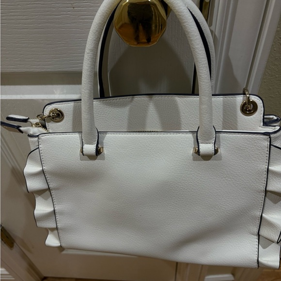 eva mendes for New York & Company Handbags - Eva Mendes for New York & Company Elegant White Satchel
